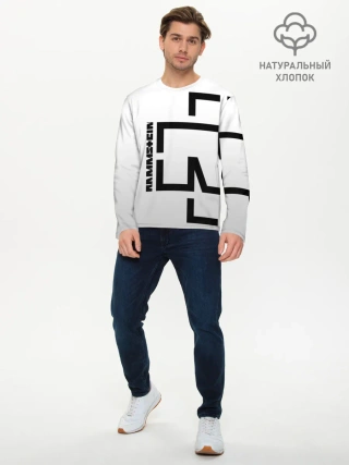 Мужской лонгслив базовый / RAMMSTEIN | РАМШТАЙН