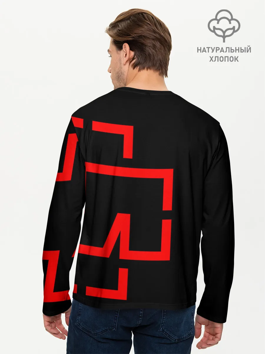 Мужской лонгслив базовый / RAMMSTEIN