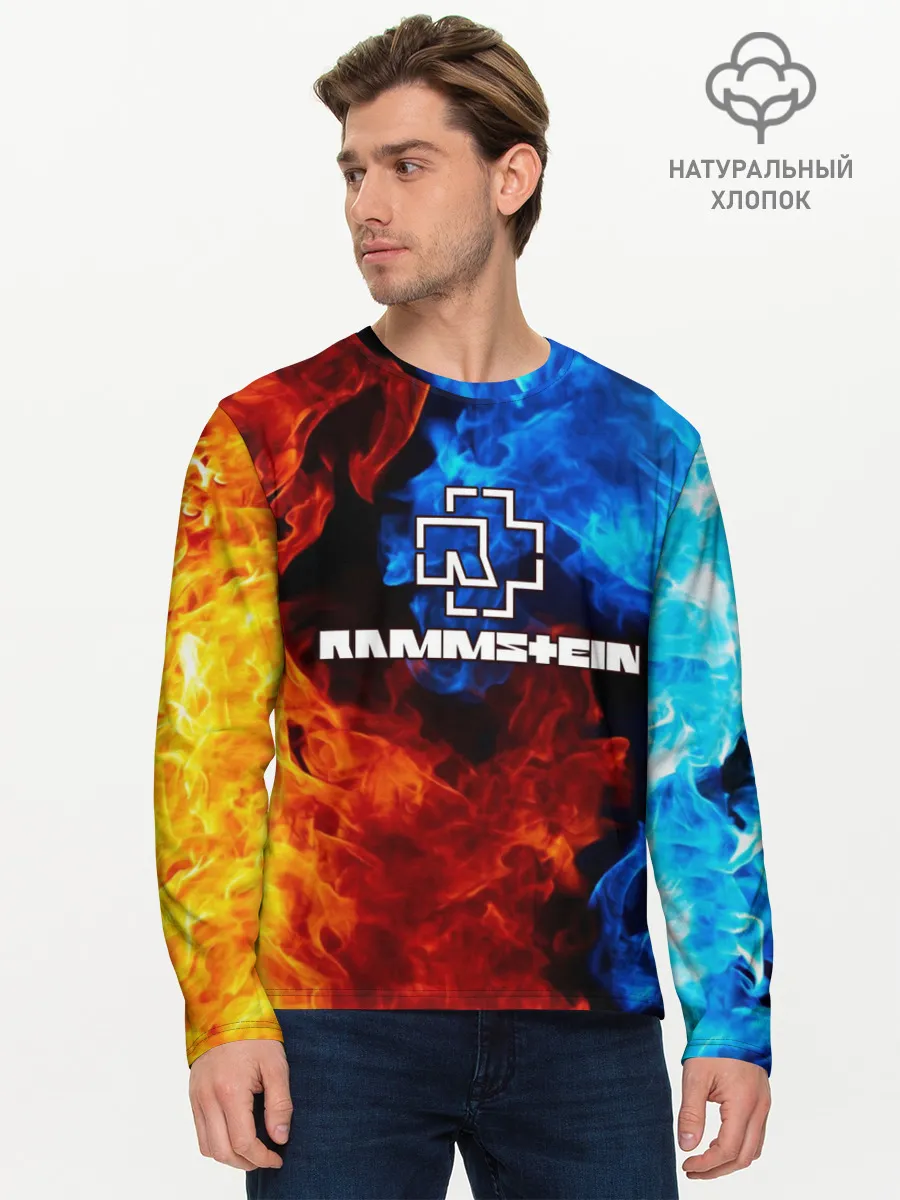 Мужской лонгслив базовый / RAMMSTEIN