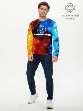 Мужской лонгслив базовый / RAMMSTEIN