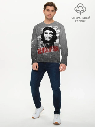 Мужской лонгслив базовый / Че Гевара