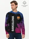 Мужской лонгслив базовый / BARCELONA