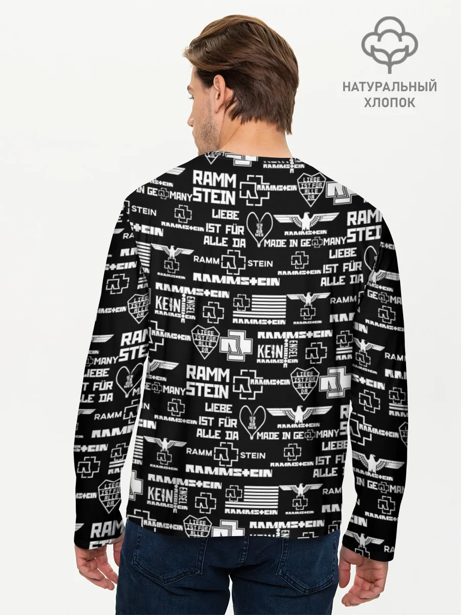 Мужской лонгслив базовый / RAMMSTEIN