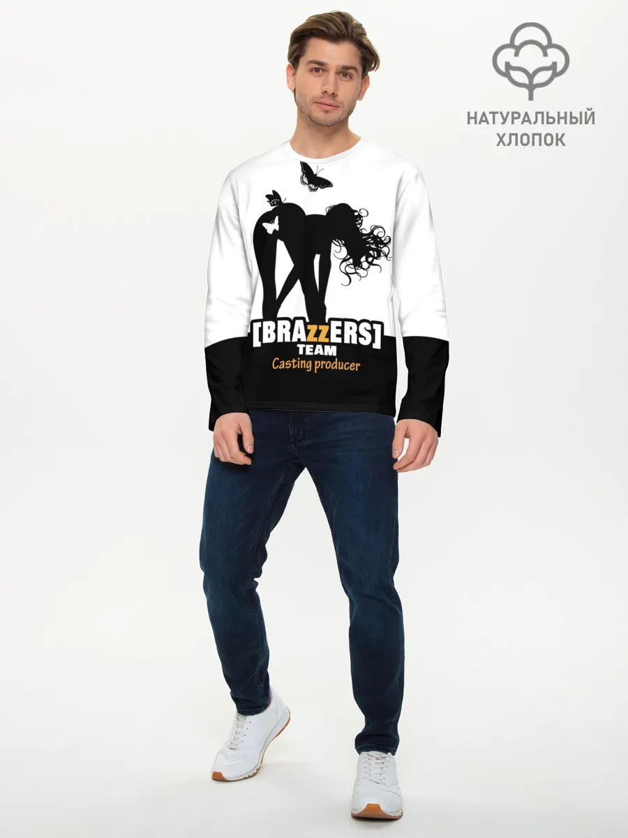 Мужской лонгслив базовый / Casting-producer Brazzers team