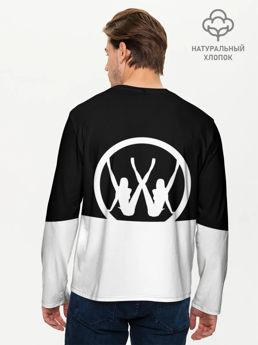 Мужской лонгслив базовый / Volkswagen