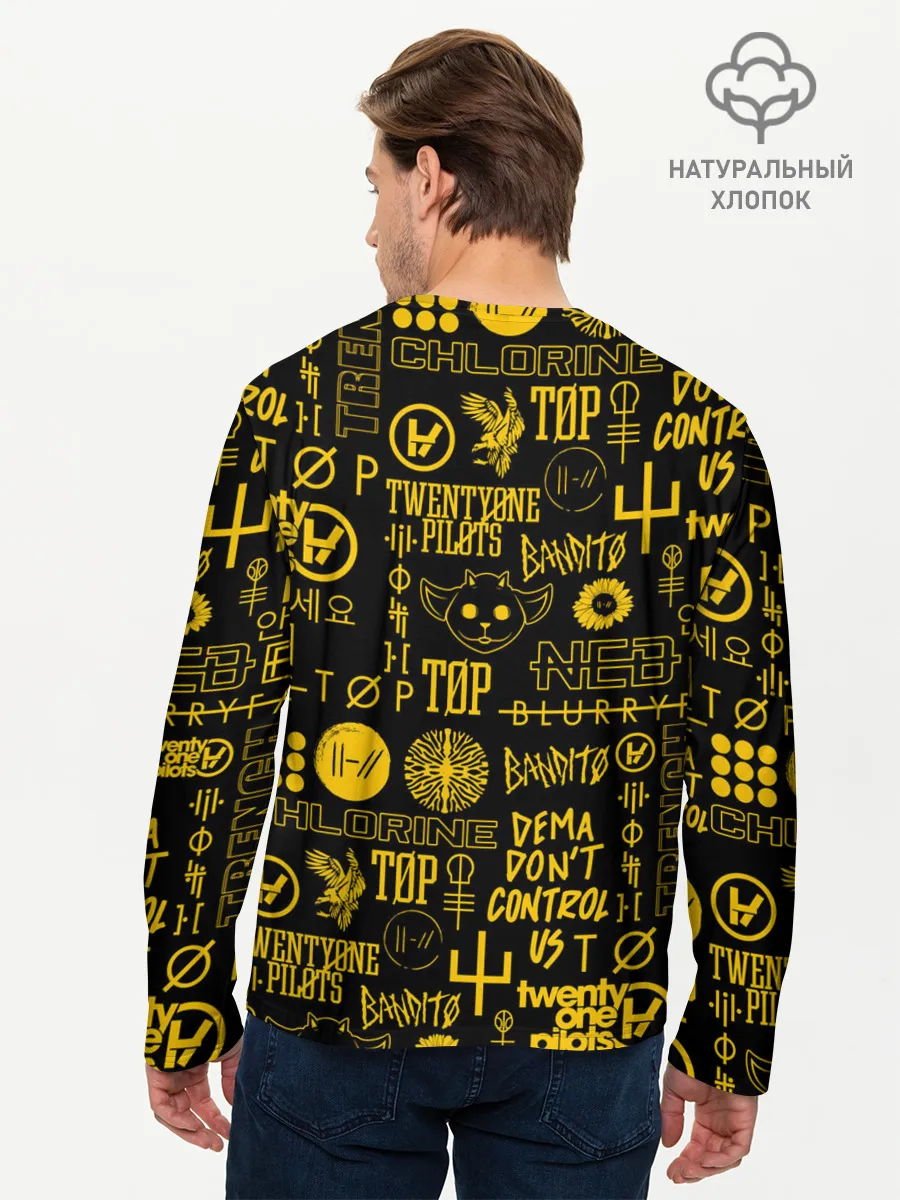 Мужской лонгслив базовый / TWENTY ONE PILOTS