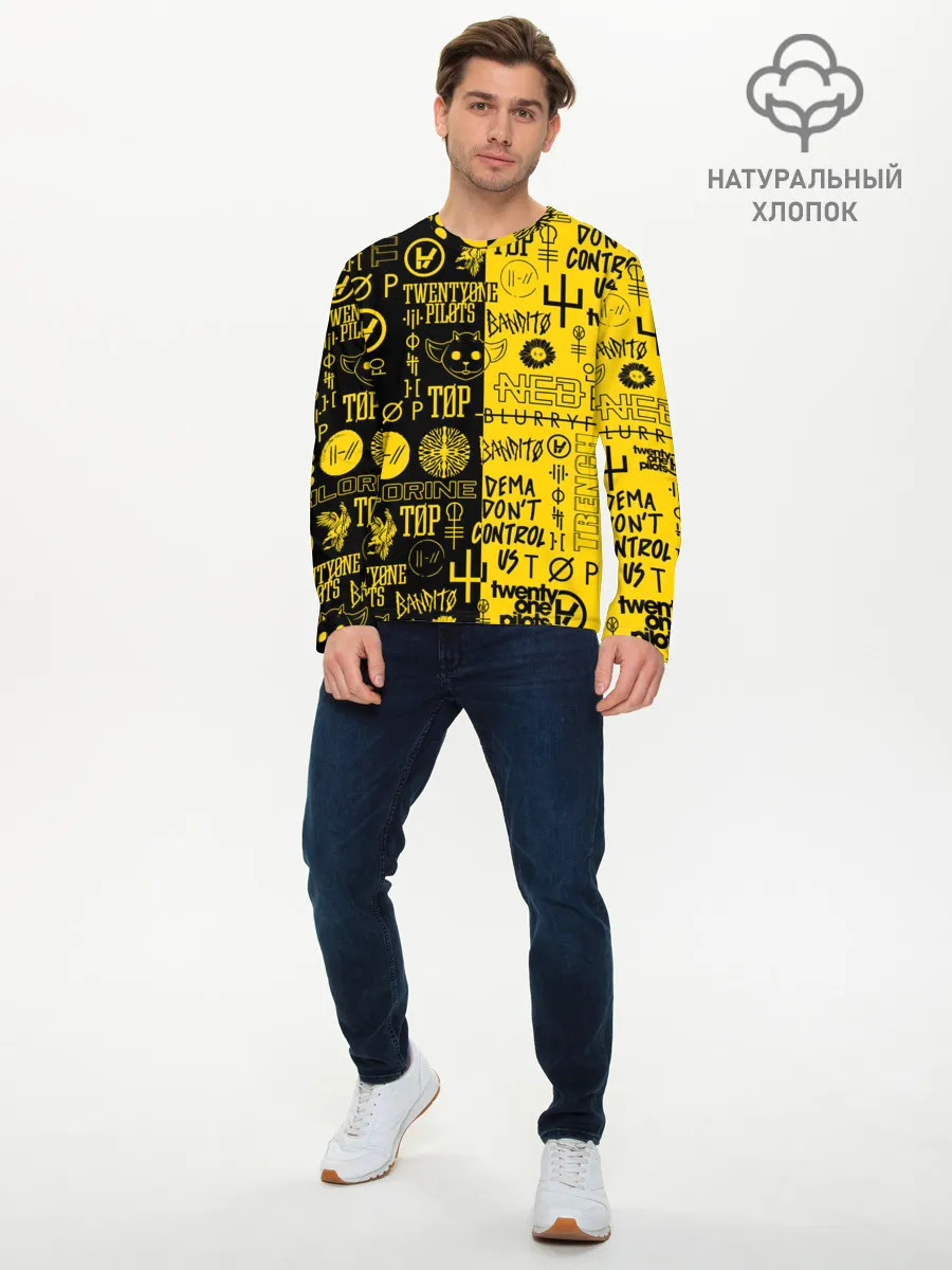 Мужской лонгслив базовый / TWENTY ONE PILOTS | 21 PILOTS