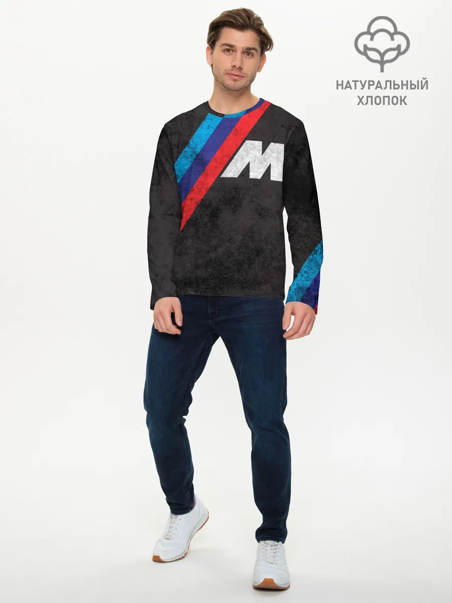 Мужской лонгслив базовый / BMW