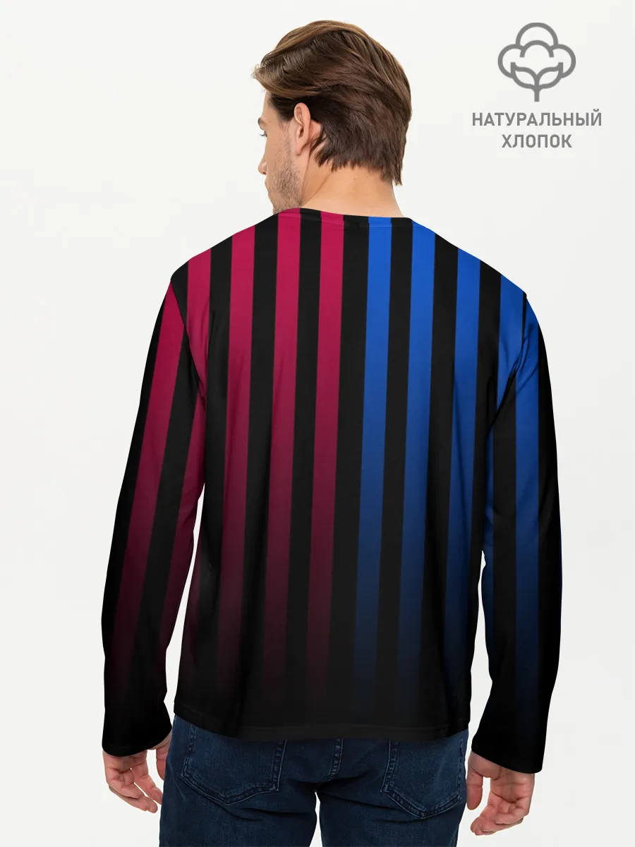 Мужской лонгслив базовый / BARCELONA