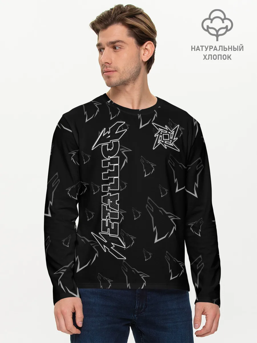 Мужской лонгслив базовый / METALLICA | МЕТАЛЛИКА