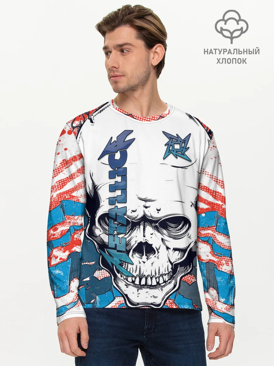 Мужской лонгслив базовый / METALLICA | МЕТАЛЛИКА