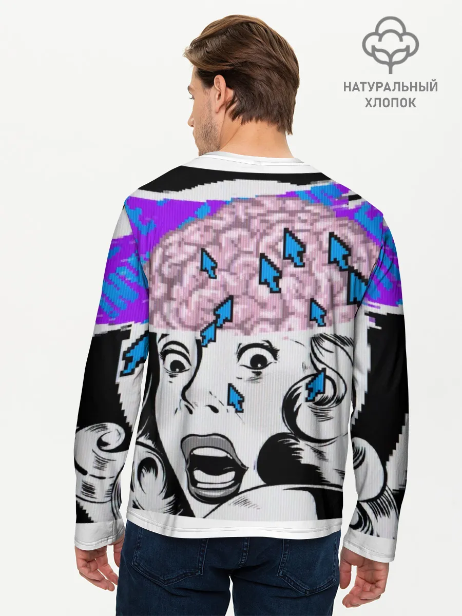 Мужской лонгслив базовый / DedSec