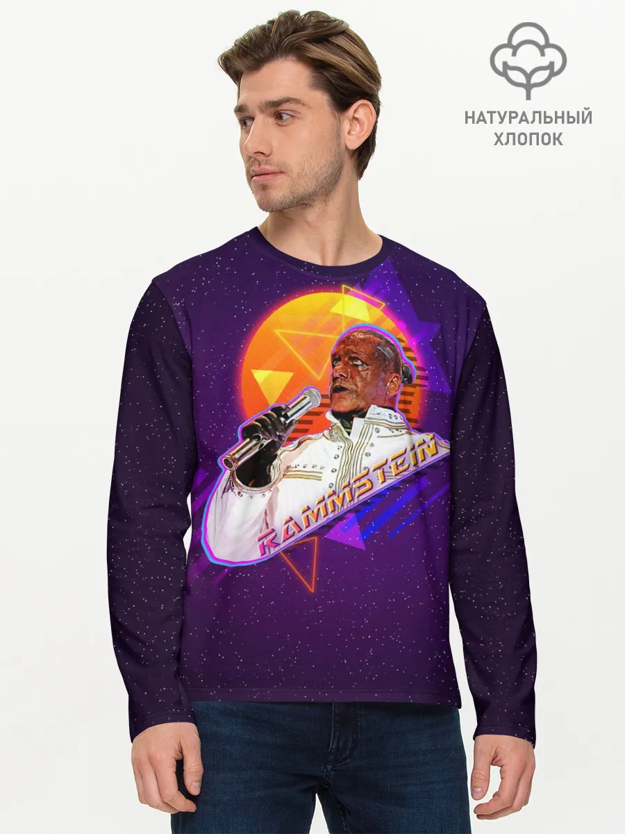 Мужской лонгслив базовый / Rammstein