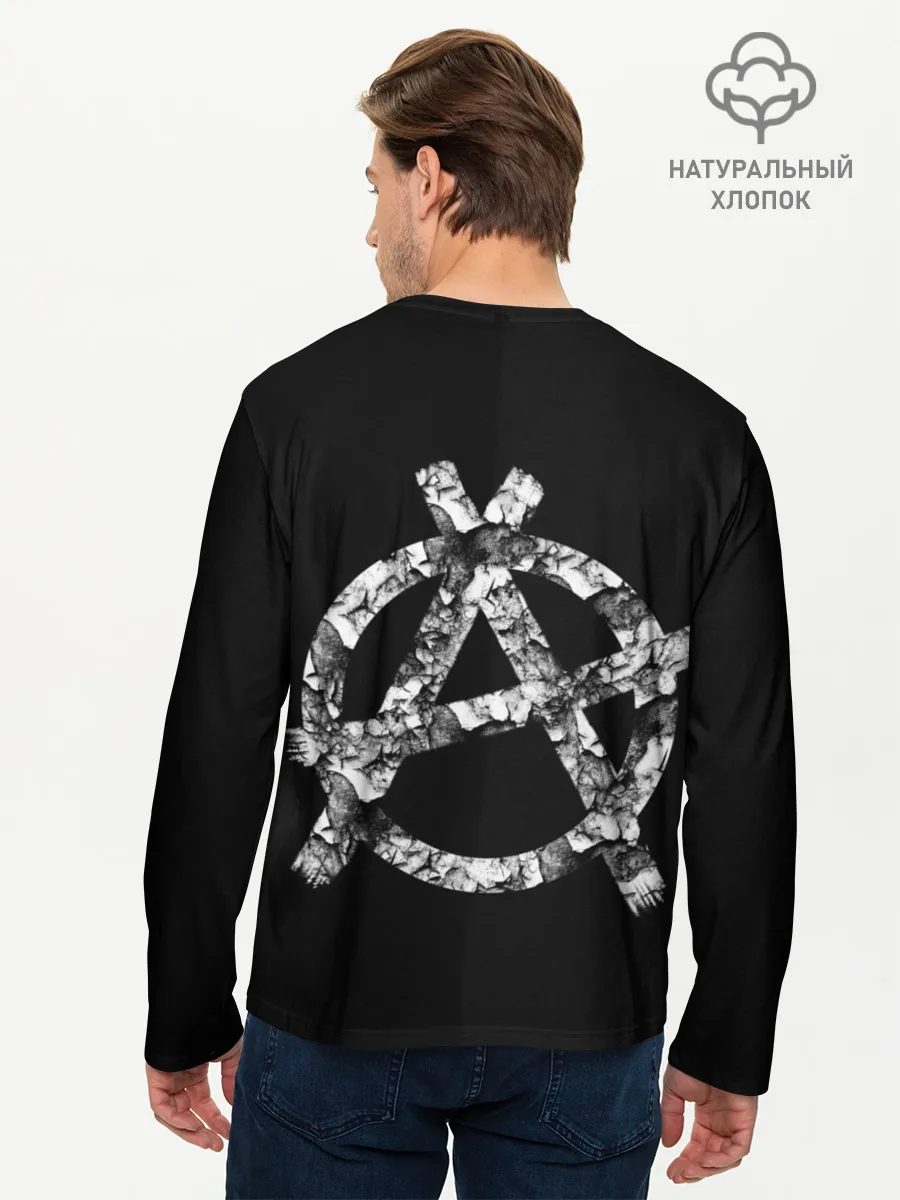 Мужской лонгслив базовый / Король и Шут + Анархия