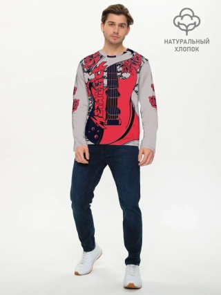 Мужской лонгслив базовый / Metallica