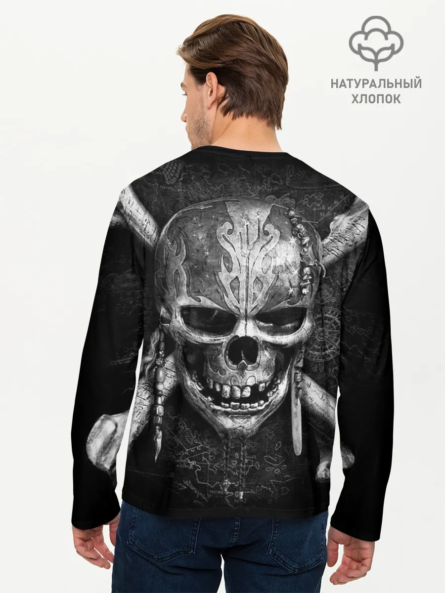 Мужской лонгслив базовый / Metallica