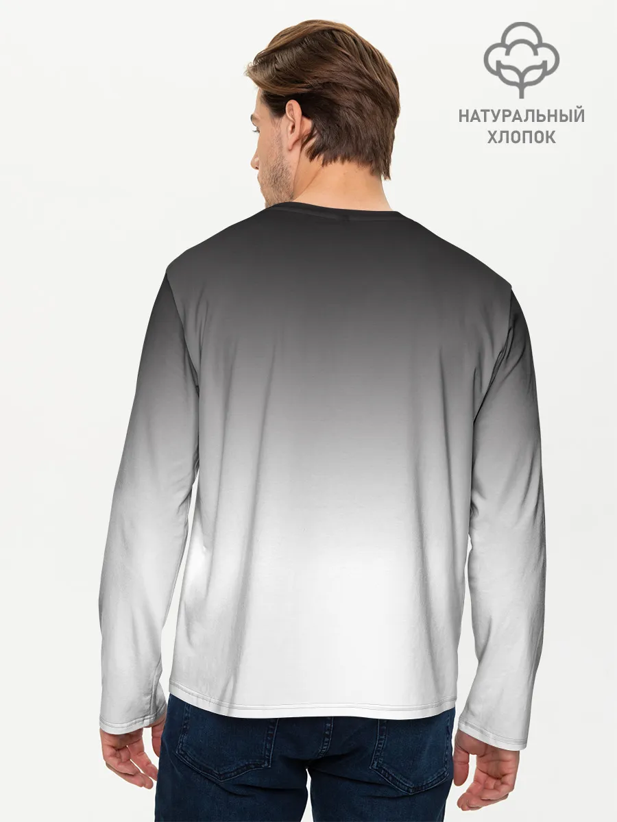 Мужской лонгслив базовый / Рыба удильщик