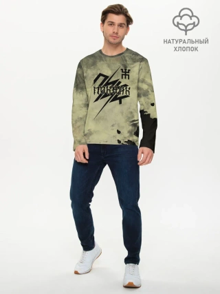 Мужской лонгслив базовый / Пикник