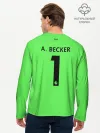 Мужской лонгслив базовый / Alisson GK away 19-20