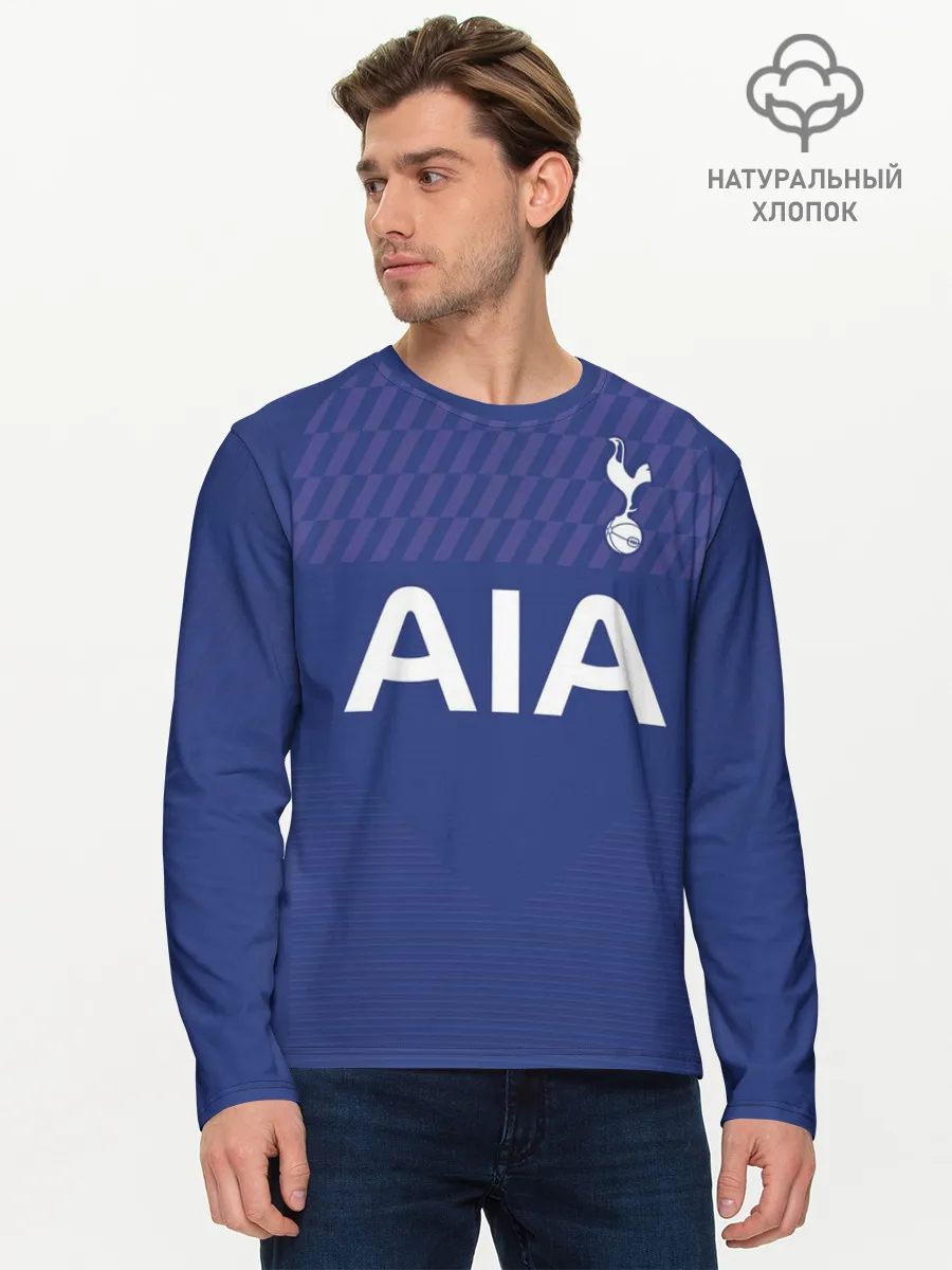 Мужской лонгслив базовый / Tottenham away 19-20