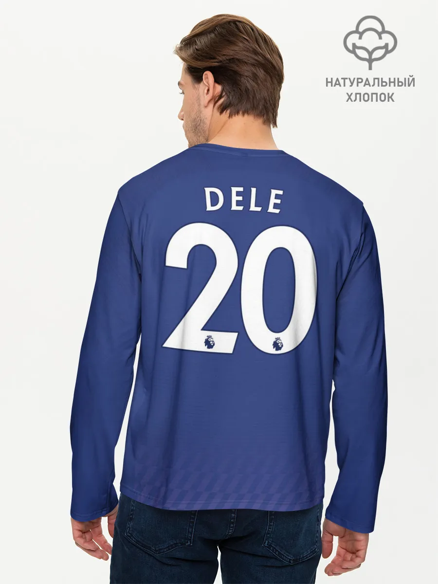 Мужской лонгслив базовый / Dele Alli away 19-20