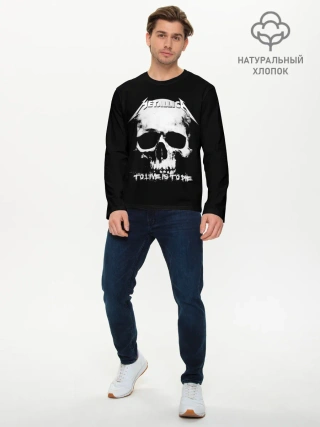 Мужской лонгслив базовый / Metallica
