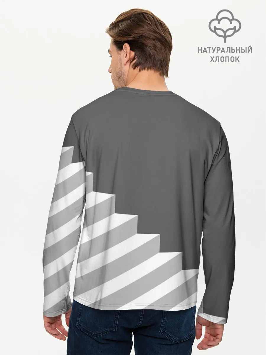 Мужской лонгслив базовый / ЪУЪ СЪУКА