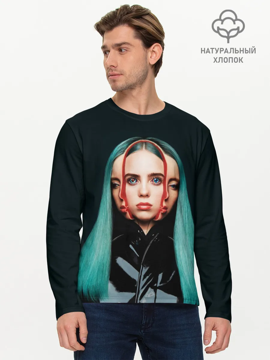 Мужской лонгслив базовый / BILLIE EILISH