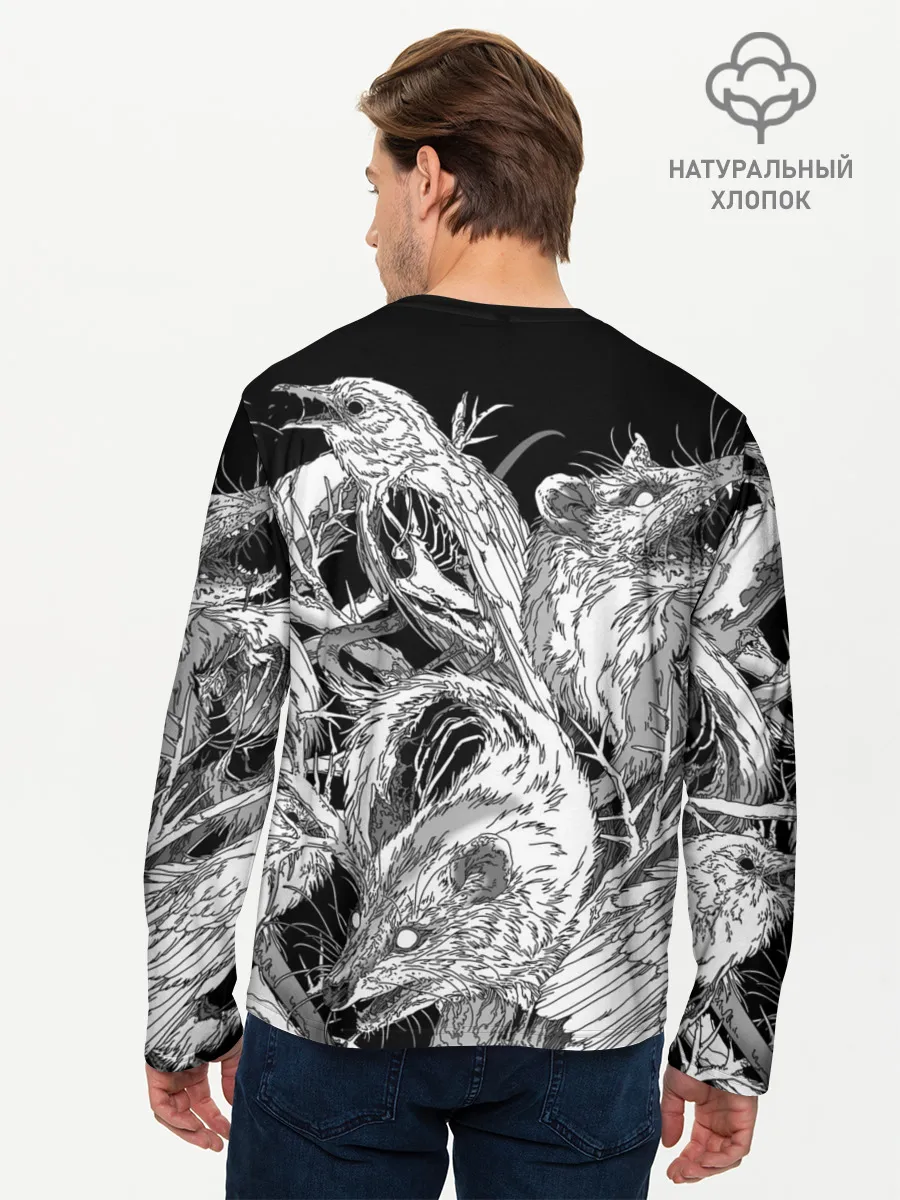 Мужской лонгслив базовый / Metallica