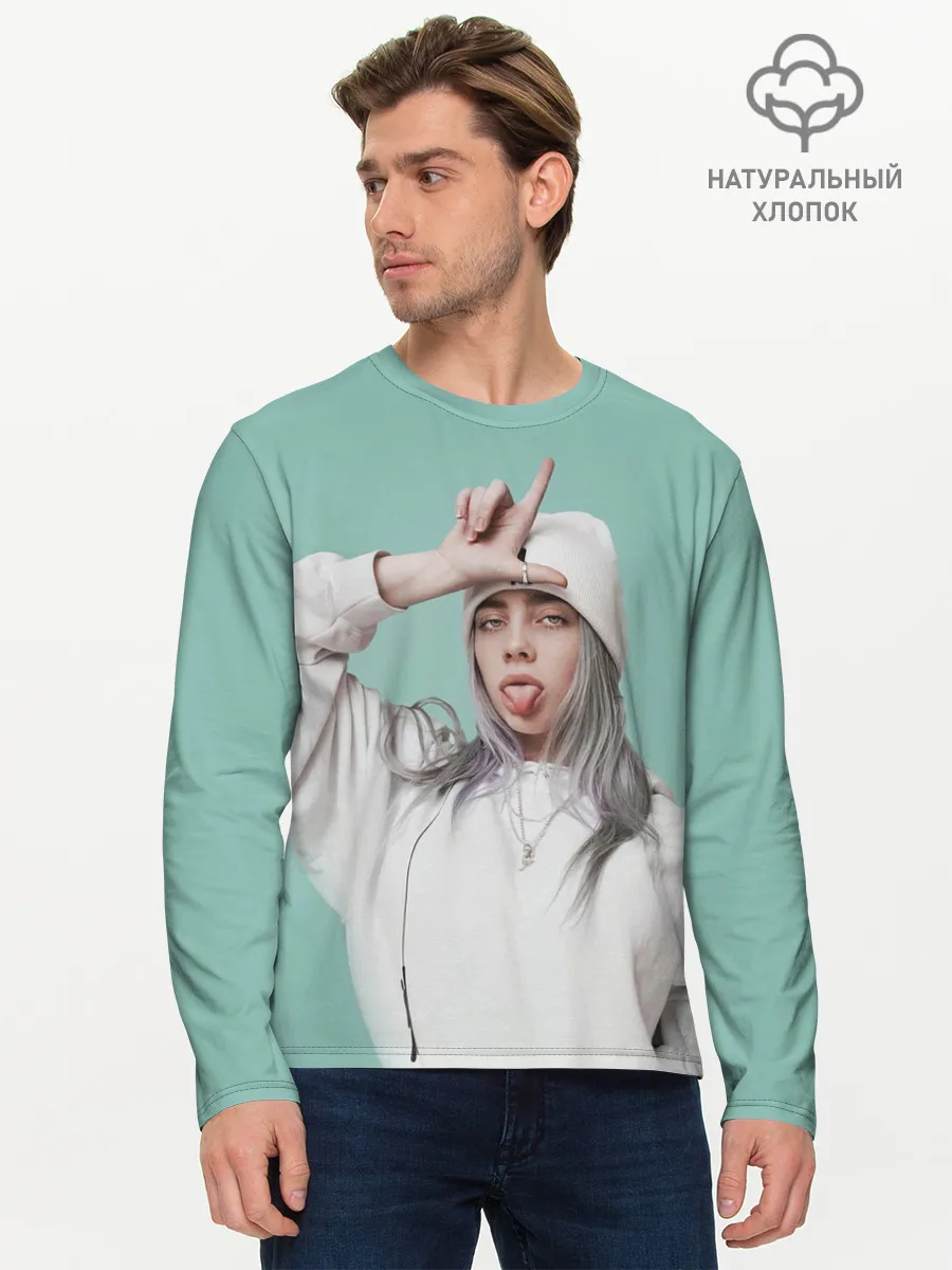 Мужской лонгслив базовый / BILLIE EILISH