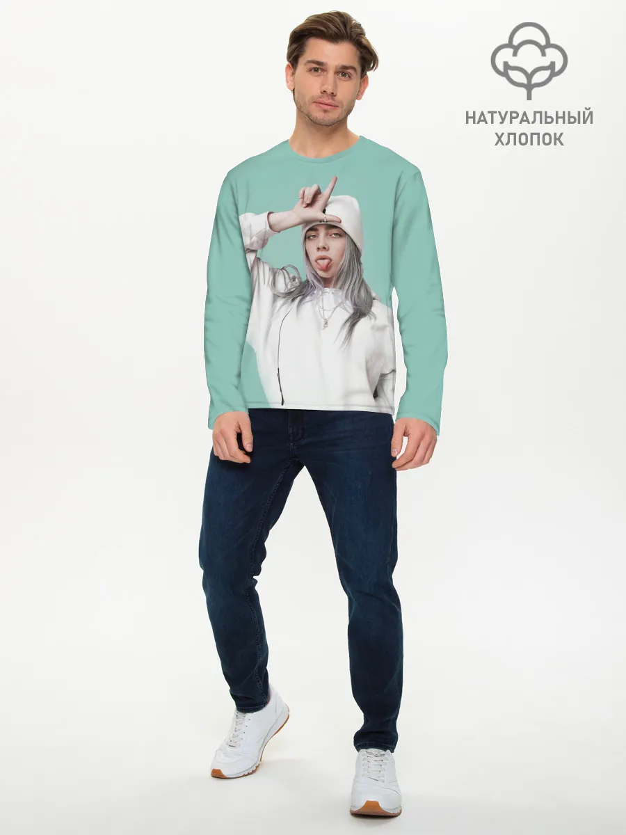 Мужской лонгслив базовый / BILLIE EILISH