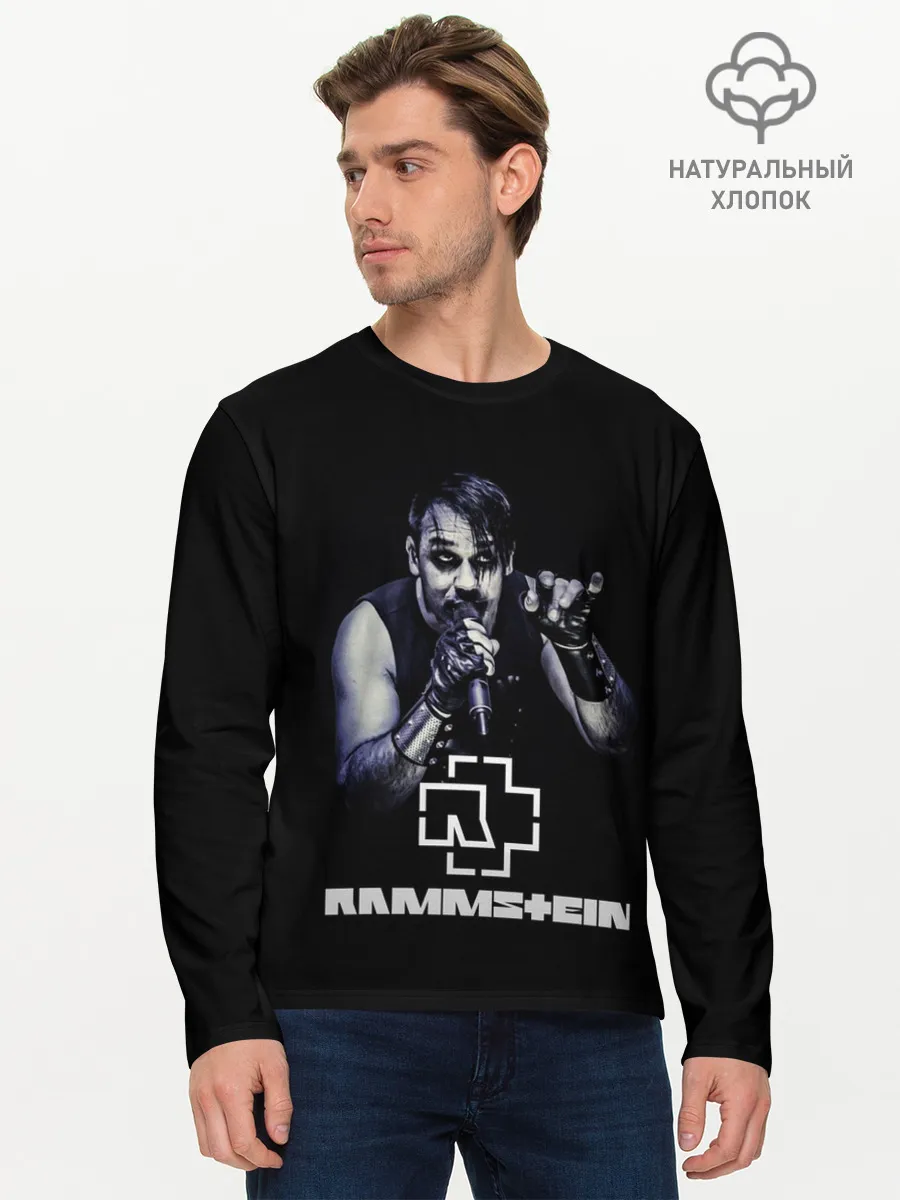 Мужской лонгслив базовый / Rammstein