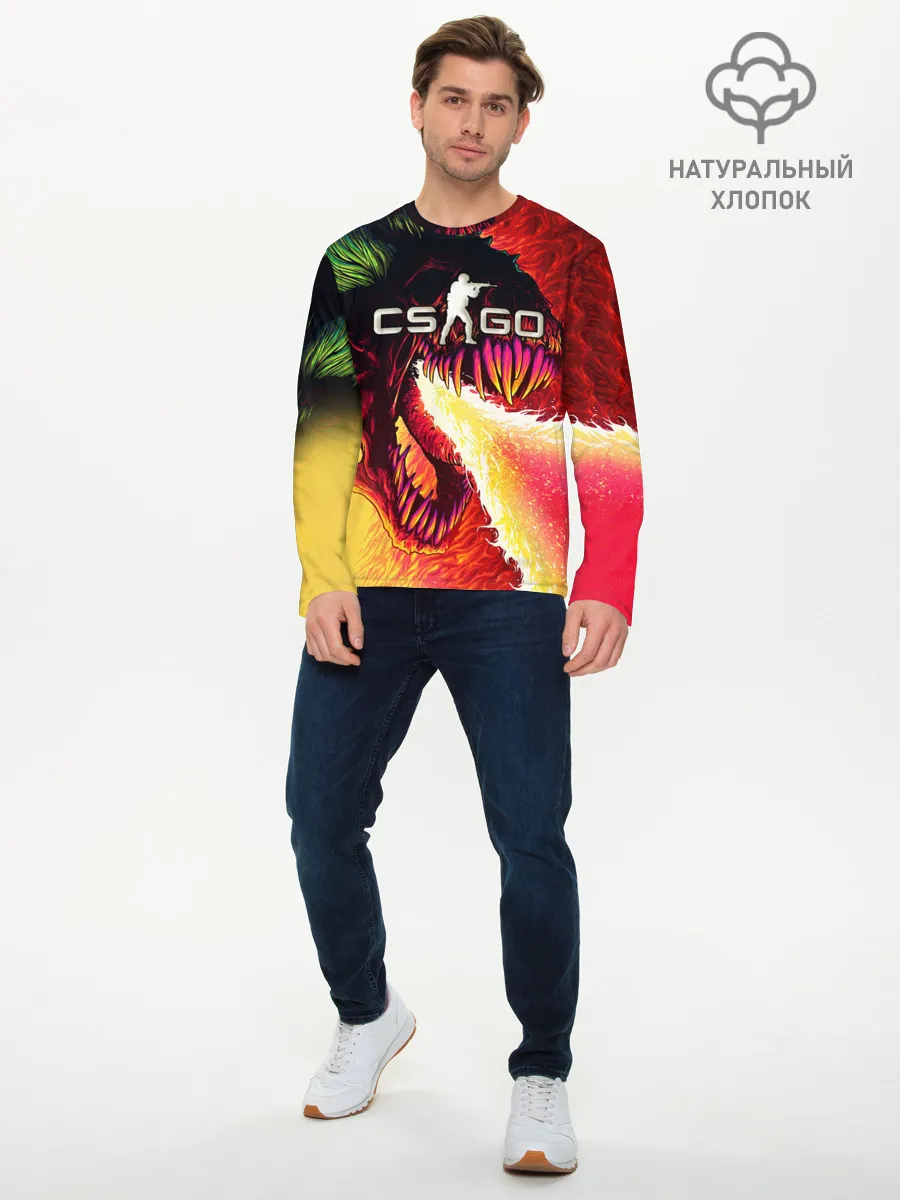 Мужской лонгслив базовый / CS:GO