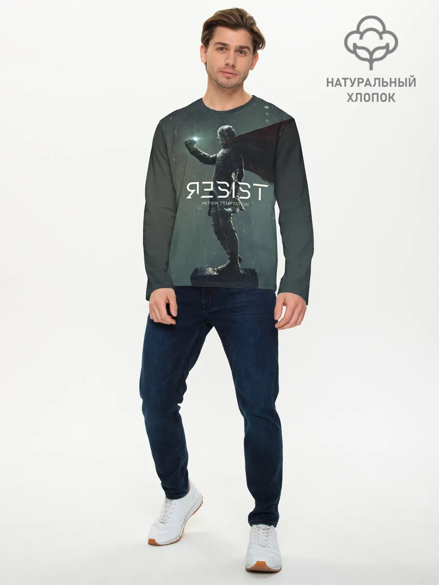 Мужской лонгслив базовый / Within Temptation RESIST