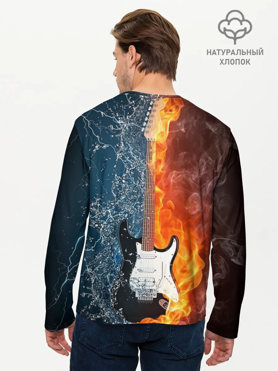 Мужской лонгслив базовый / Metallica