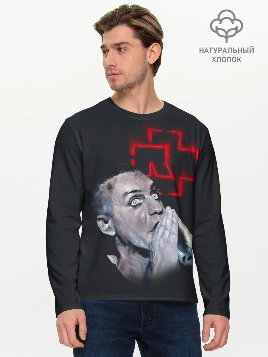 Мужской лонгслив базовый / Rammstein