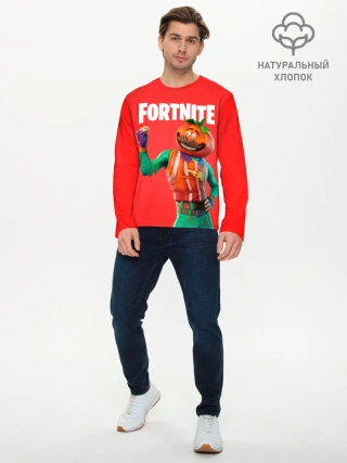 Мужской лонгслив базовый / Fortnite