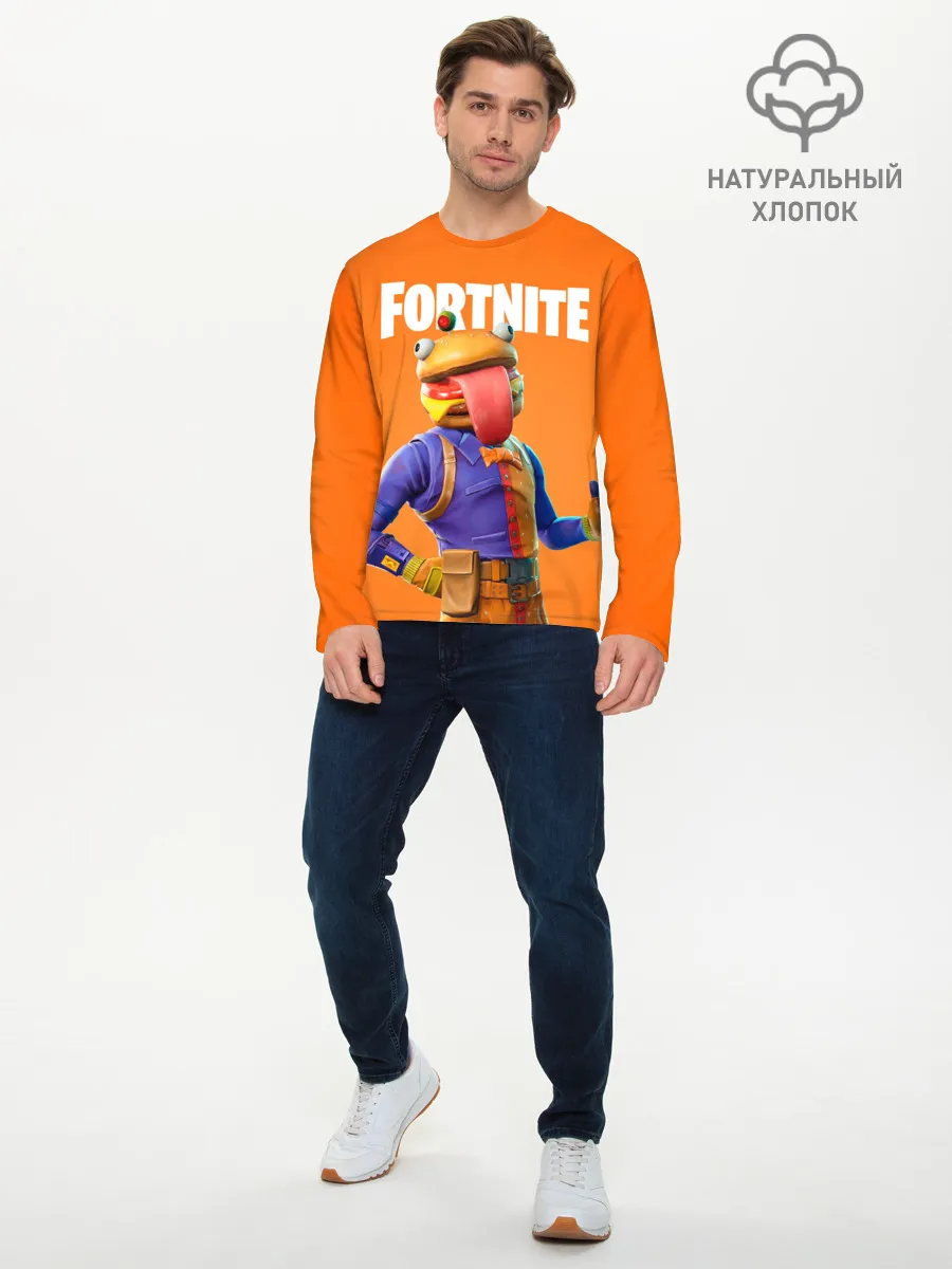 Мужской лонгслив базовый / Fortnite