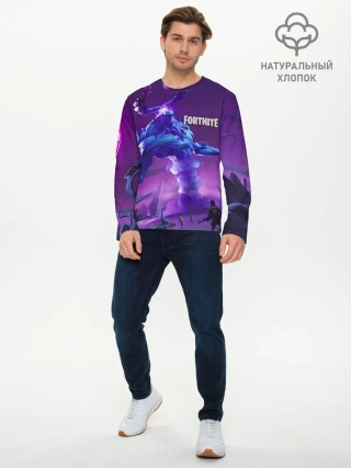 Мужской лонгслив базовый / Fortnite