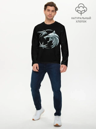 Мужской лонгслив базовый / THE WITCHER - Символы