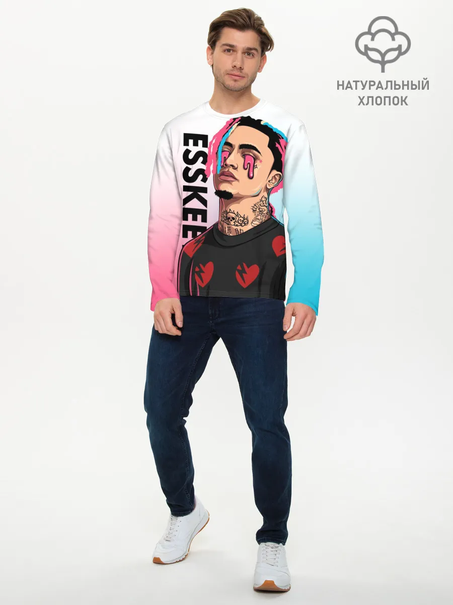 Мужской лонгслив базовый / Lil Pump