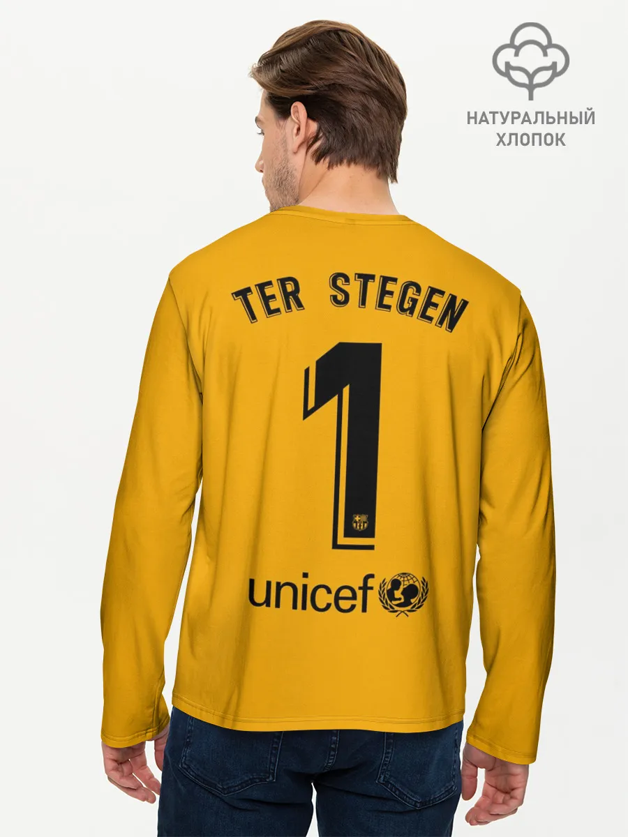 Мужской лонгслив базовый / Ter Stegen home gk 19-20