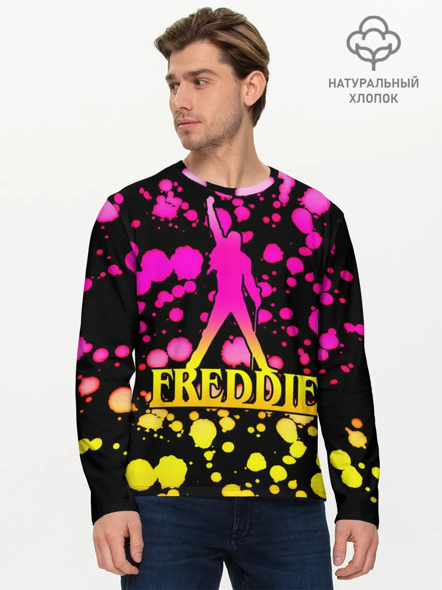 Мужской лонгслив базовый / Freddie