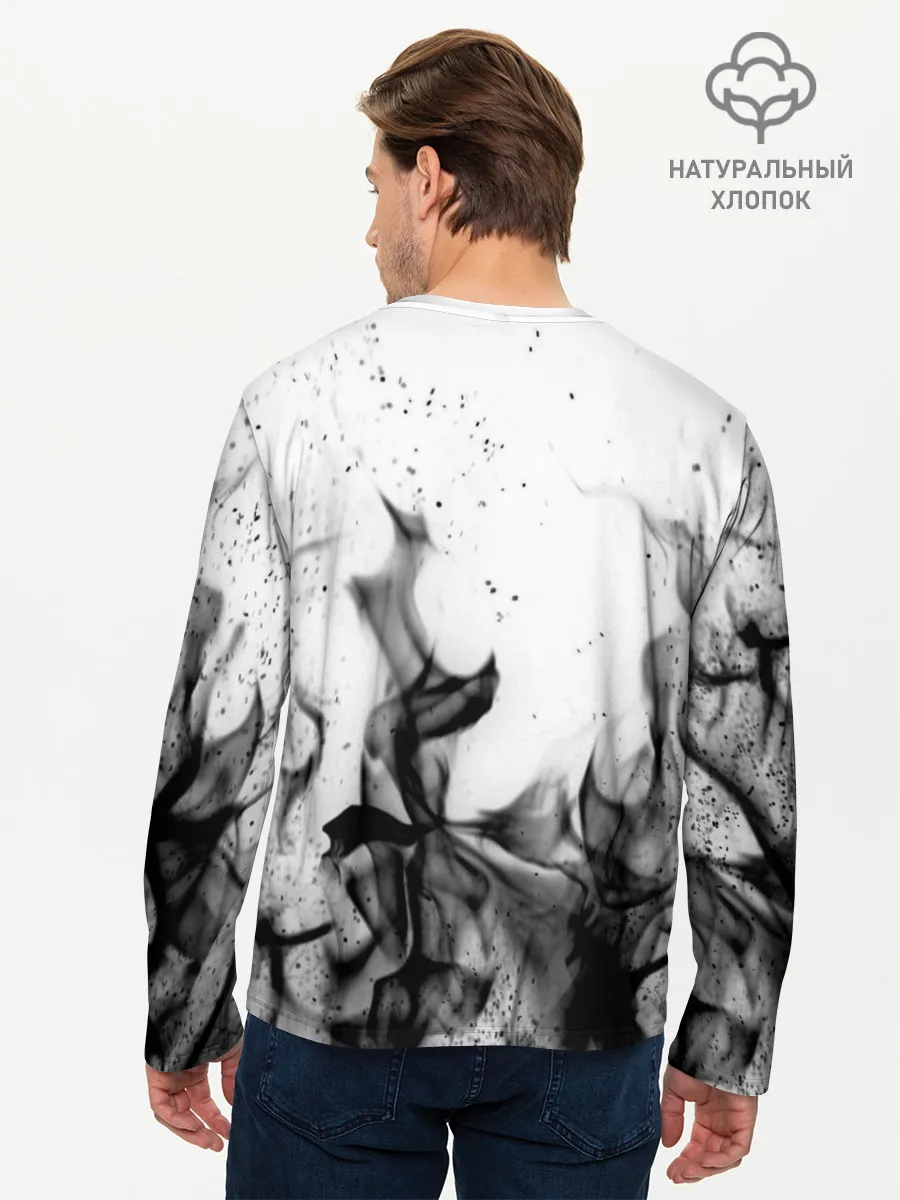 Мужской лонгслив базовый / POWERWOLF