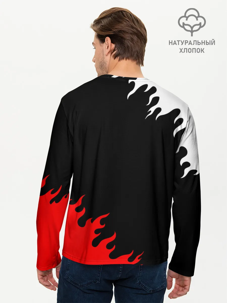 Мужской лонгслив базовый / RAMMSTEIN | РАМШТАЙН