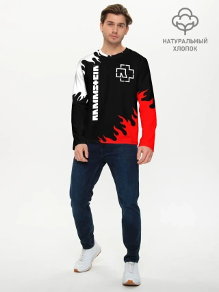 Мужской лонгслив базовый / RAMMSTEIN