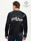 Мужской лонгслив базовый / DARK - No Future