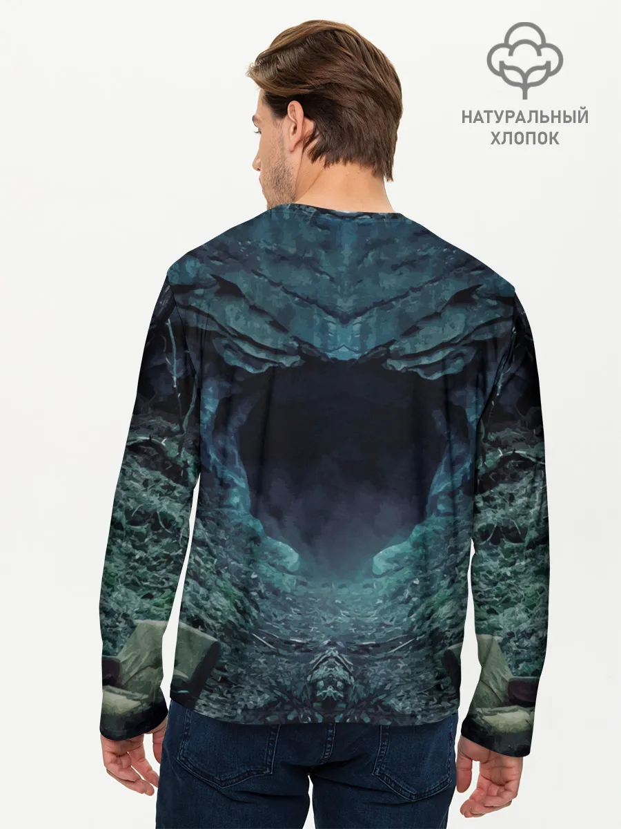 Мужской лонгслив базовый / ТЬМА - Йонас