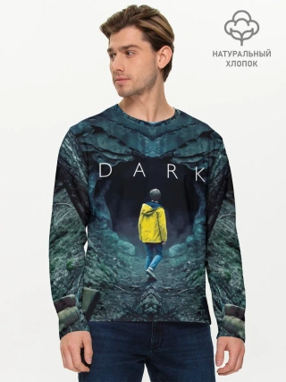 Мужской лонгслив базовый / ТЬМА - Йонас