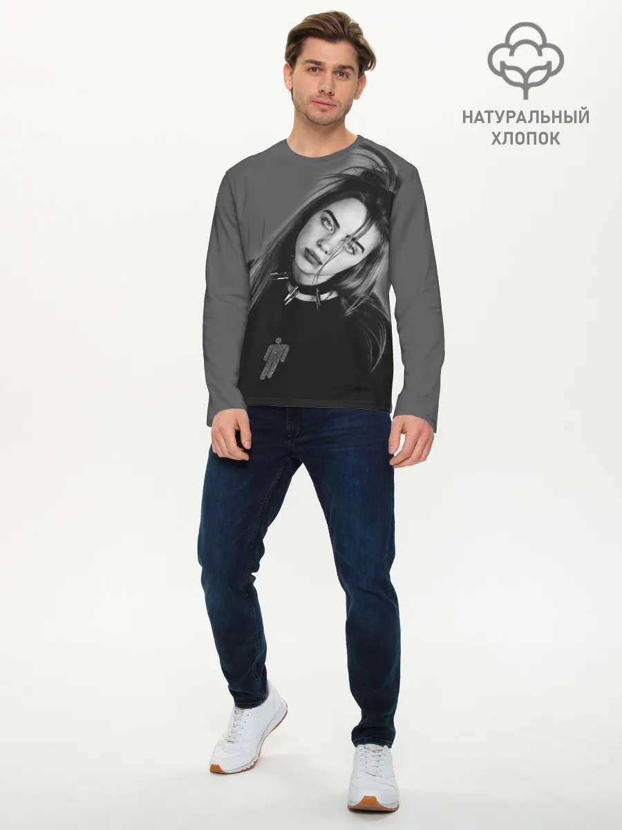 Мужской лонгслив базовый / BILLIE EILISH